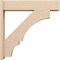 Ekena Millwork 7 1/2-in W x 34-in D x 34-in H Balboa Block Rough Cedar Woodgrain TimberThane Outlooker, Primed Tan OUTUR075X34X34BOA44RCPR - alternate 5
